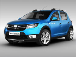 Szatuna Dacia Sandero Stepway Szatuna légterelő szett első + hátsó ablakra, 4db 5 2012-2020 (4502+0019)