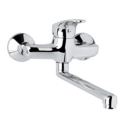 Mereo Mereo, Mosogató fali csaptelep, Sonata, egyenes karral 300 mm, króm, MER-CB302A06N (MER-CB302A06N)