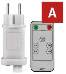 EMOS Tápegység Standard/Profi karácsonyi sorolható füzérekhez, kültéri, távírányítós D1ZW02 (D1ZW02)