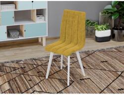 Laguna Karma szék, Havana 65 szövettel, fehér lábakkal