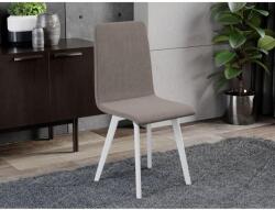 Laguna Rosa szék, Rino 16 szövettel, fehér lábakkal