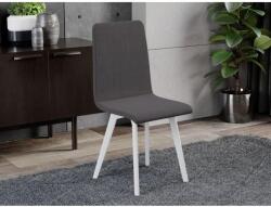 Laguna Rosa szék, Westa 8 szövettel, fehér lábakkal