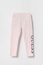 Guess gyerek legging rózsaszín, nyomott mintás - rózsaszín 88-96