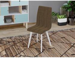 Laguna Karma szék, Havana 39 szövettel, fehér lábakkal