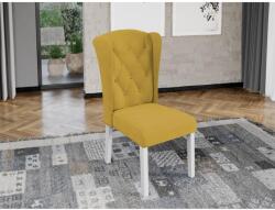 Laguna Atena szék, Havana 65 szövettel, fehér lábakkal