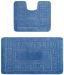 Delta Carpet Set 2 Covorase Baie, Ethnic Bleu (8680318590879)