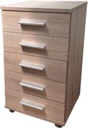  JANE Komód 5 fiókos keskeny, kicsi - többféle színben