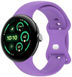 BUTTERFLY Cserélhető szíj Google Pixel-hez Watch3 41mm lila