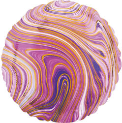  Purple Circle, Lila Fólia lufi 43 cm (DPA4208501)