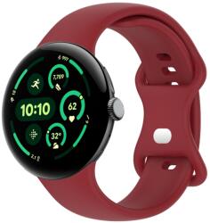 BUTTERFLY Cserélhető szíj Google Pixel-hez Watch3 41mm piros