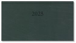PD Calendar Határidőnapló Period Standard Zsebnaptár fekvő zöld műbőr 2025 (PAP4114-1719)