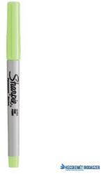 Sharpie Alkoholos marker, 0, 5 mm, kúpos, SHARPIE "Ultra Fine Point", világoszöld (SR0811280) - kecskemetirodaszer