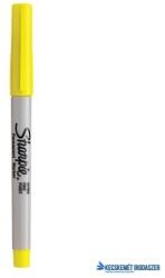 Sharpie Alkoholos marker, 0, 5 mm, kúpos, SHARPIE "Ultra Fine Point", sárga (SR0811310) - kecskemetirodaszer