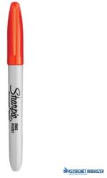 Sharpie Alkoholos marker, 1 mm, kúpos, SHARPIE "Fine Point", narancs (SR0811030) - kecskemetirodaszer