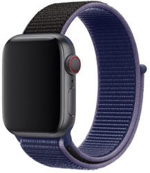 Apple Watch kék-fekete szövetszíj 42/44/45/46/49mm