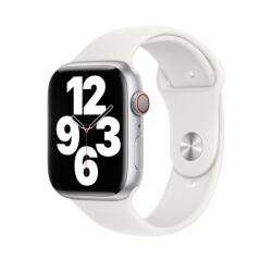 Apple Watch fehér szilikon szíj 42/44/45/46/49mm