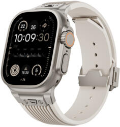 Apple Watch csillagfény Stripe szilikon szíj 42/44/45/46/49mm