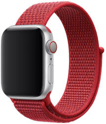 Apple Watch piros szövetszíj 42/44/45/46/49mm