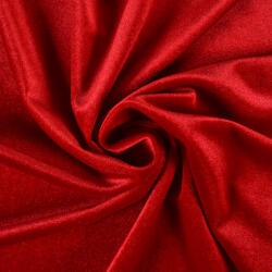 Takoy Elasztikus bársony anyag prémium Gloss 300g piros színű