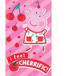 Peppa malac Cherrific kéztörlő, arctörlő, törölköző 30x50 cm (CBX213019PP) - oliviashop