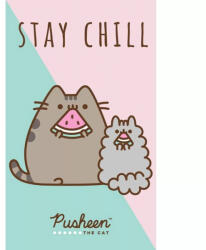 Pusheen Stay Chill kéztörlő, arctörlő, törölköző 30x50 cm (CBX213014PTC) - oliviashop