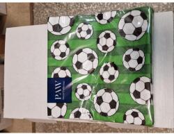 PAW papírszalvéta 33x33 cm 3 rétegű 20 lap/csomag Futball-labda