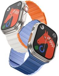 Hoco AS102 szíj Apple Watch 38 / 40 / 41 mm - fehér-narancssárga