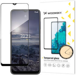 Wozinsky szuper kemény Full Glue edzett üveg teljes képernyő keret tokében barátságos nokia g21 / g11 fekete