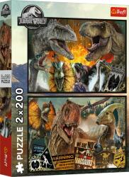 Trefl - Puzzle 2x200 Jurassic Word - 200 piese