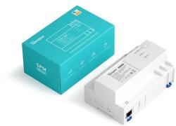 SONOFF Smart Stackable Power Meter (SPM) központi egység WiFi + Ethernet (LAN) modul a professzionális, nagyteljesítményű (4 x 20A) fogyasztásmérős relékhez (6920075776973)