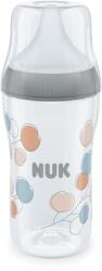 Nuk Шише със силиконов биберон NUK - Perfect Match, 260 ml, размер M, Клонче (10216016)