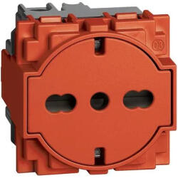 Legrand Priza, schuko, Modulara, P40, 10/16A, Plat, rosie, Bticino, Living, Now, KR4140A16F (KR4140A16F)