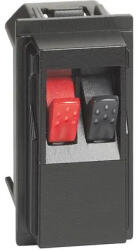 Legrand Priza, difuzor, Modulara, 1M, Negru, Bticino, Living, Now, KG4294 (KG4294)