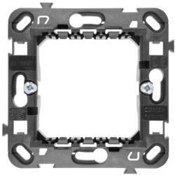 Legrand Suport, standard, international, 2M, cu, gheare, Gewiss, Chorus, GW16821 (GW16821)