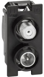 Legrand Priza, TV-SAT, Modulara, directa, demix, 1M, Bticino, Living, Now, K4214D (K4214D)