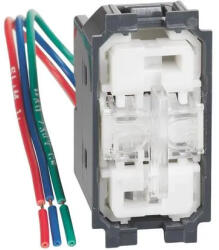 Legrand Intrerupator, dublu, Hotel, Modular, 10A, 1P, 1-0-2, 250, Vac, Bticino, Living, Now, K4027H (K4027H)