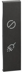 Legrand Placa, Modulara, pentru, Intrerupator, Hotel, 1M, Negru, Bticino, Living, Now, KG11H (KG11H)