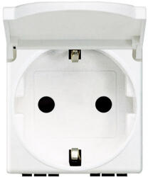 Legrand Priza, Schuko, 2P+T, 16A, 2M, cu, capac, AM5440/2P, Bticino, Matix, AM5440/2P (AM5440/2P)