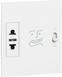 Legrand Priza, aparat, de, ras, Modulara, 230V, Alb, Bticino, Living, Now, KW4177 (KW4177)