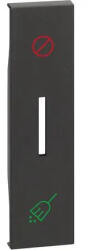 Legrand Placa, Modulara, pentru, Intrerupator, hotel, 1M, Negru, Bticino, Living, Now, KG06H (KG06H)