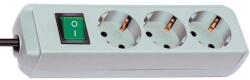 brennenstuhl 3 Plug 1,5 m Switch (141093)