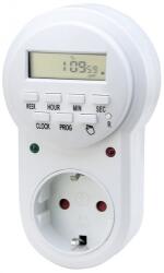 UltraTech Kapcsolóóra UT-T154D heti időzítés, dugaszolható, digitális