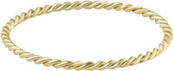 Troli Inel Minimalist din oțel placat cu aur Gold 51 mm