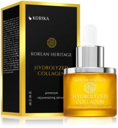 KORIKA Korean Heritage Hydrolyzed Collagen Premium Rejuvenating Serum ser facial, cu efect de întinerire și colagen hidrolizat 30 ml
