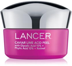 Lancer CAVIAR LIME ACID PEEL krémes peeling élénk és hidratált bőr 50 ml