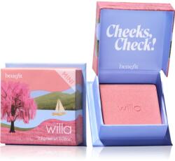 Benefit Willa WANDERful World Mini púderes arcpír árnyalat Soft neutral-rose 2.5 g