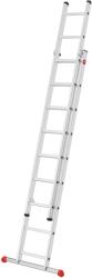 Hailo Scara aluminiu Hailo HobbyStep, 2 x 9 trepte (7209007)