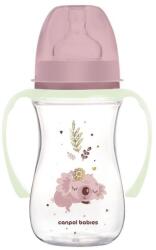 Canpol babies Антиколок шише Canpol - EasyStart, Sleepy Koala, 3м+, 240 ml, розово (35/237_pin) - ozone