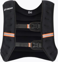 XTREXO súlyozott edzőmellény fekete WV-10