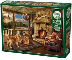 Cobble Hill 1000 db-os puzzle - Lakeside Cabin (40151) (40151)